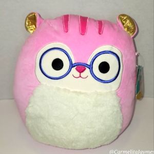 TJ 🐿 Ultra RARE Hot Pink Squirell Original Squishmallow by Kelly Toy ☆》NWT 《☆